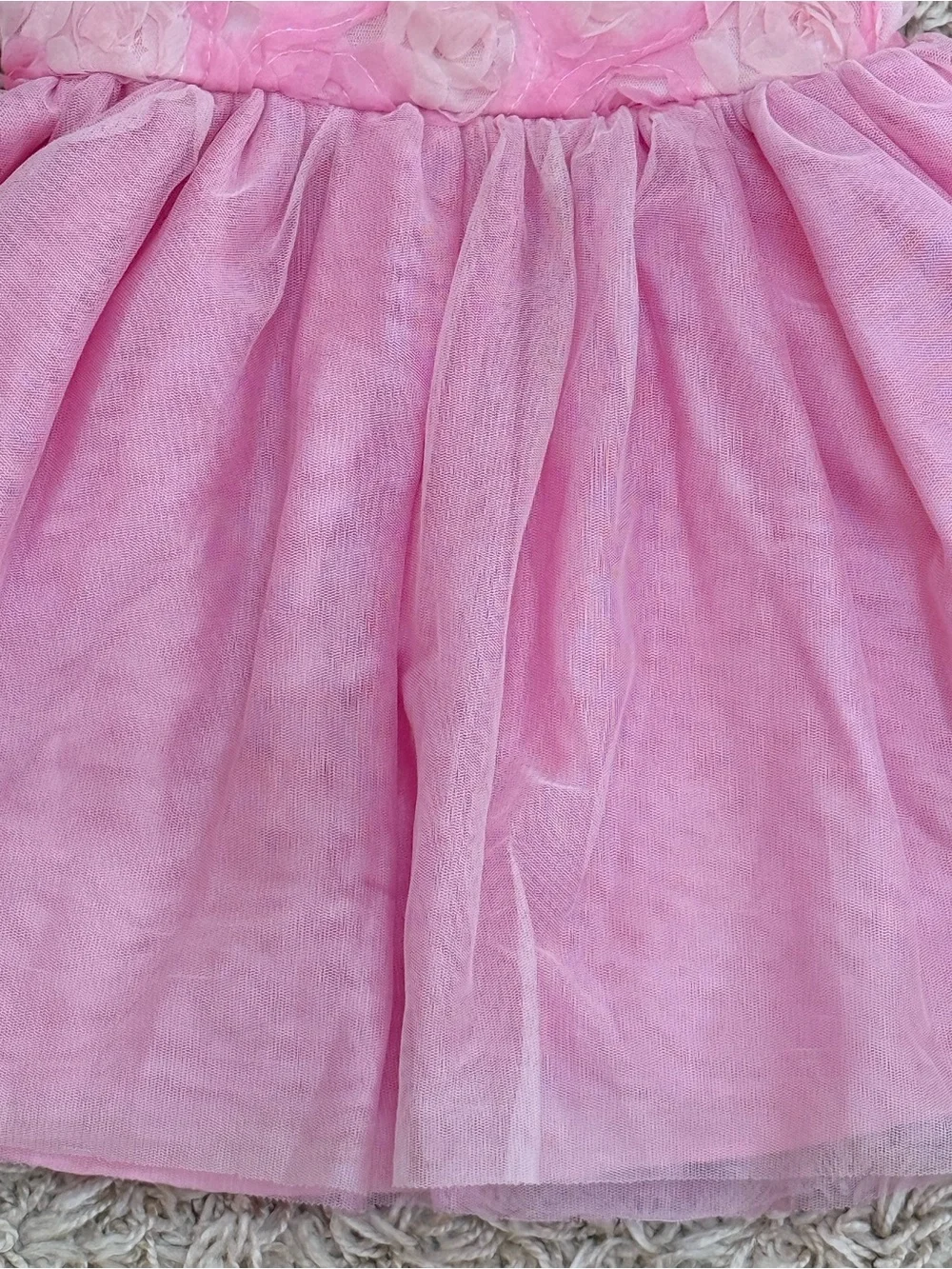 Children’s Place Pink Rose Dress – Size 5 – Great Condition